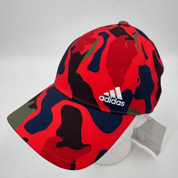 Adidas N.E.R.D. Cap DJ1667 Red Camo Pharrell Williams FW17 GTM Sample Hat